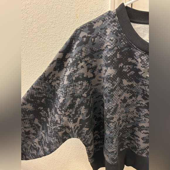 🍁NWT Under Armour Rival Fleece Camo Crew - Picture 5 of 11